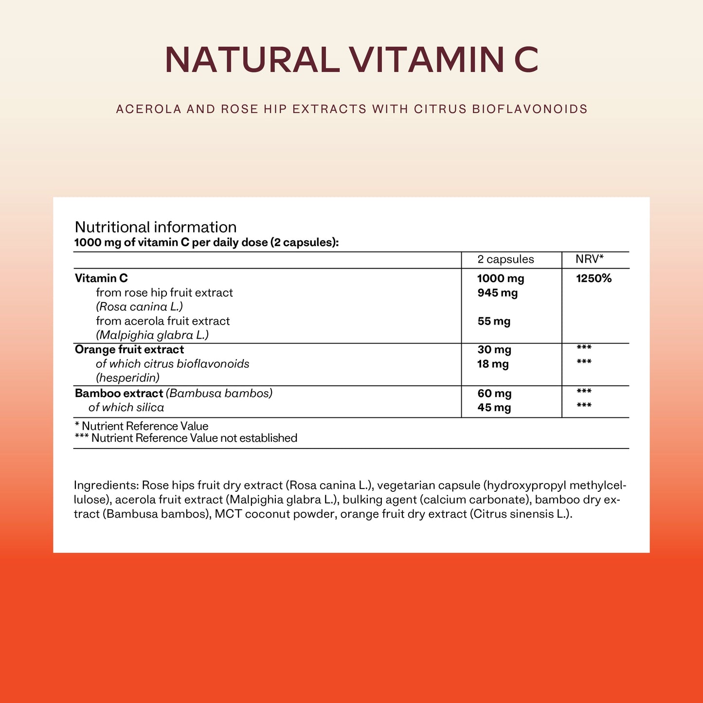 RYKAVO NATURAL VITAMIN C COMPLEX